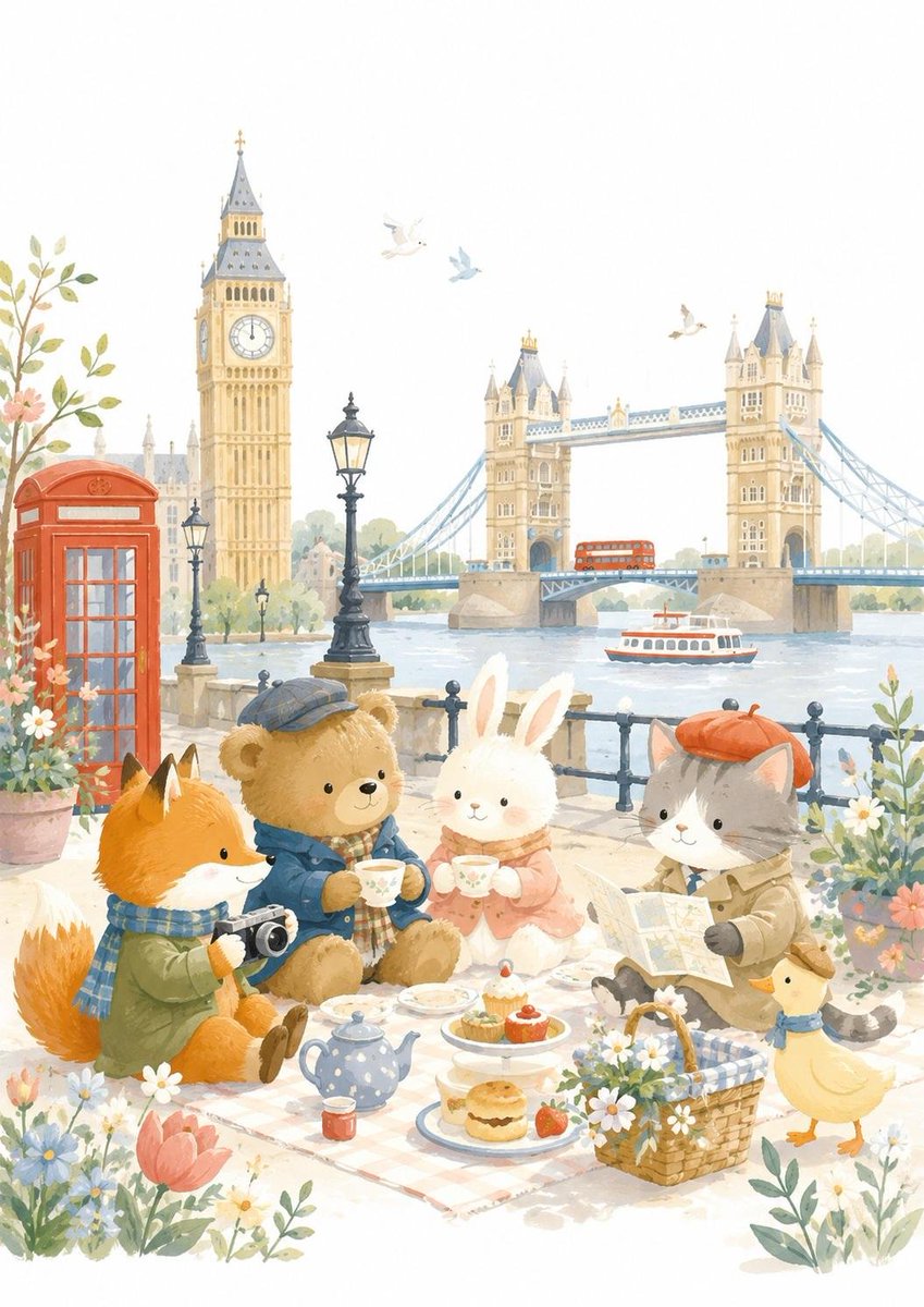 Original preview image for the prompt “Create an adorable children's storybook travel illustrati...” — creator credit: Goodmanprotocol