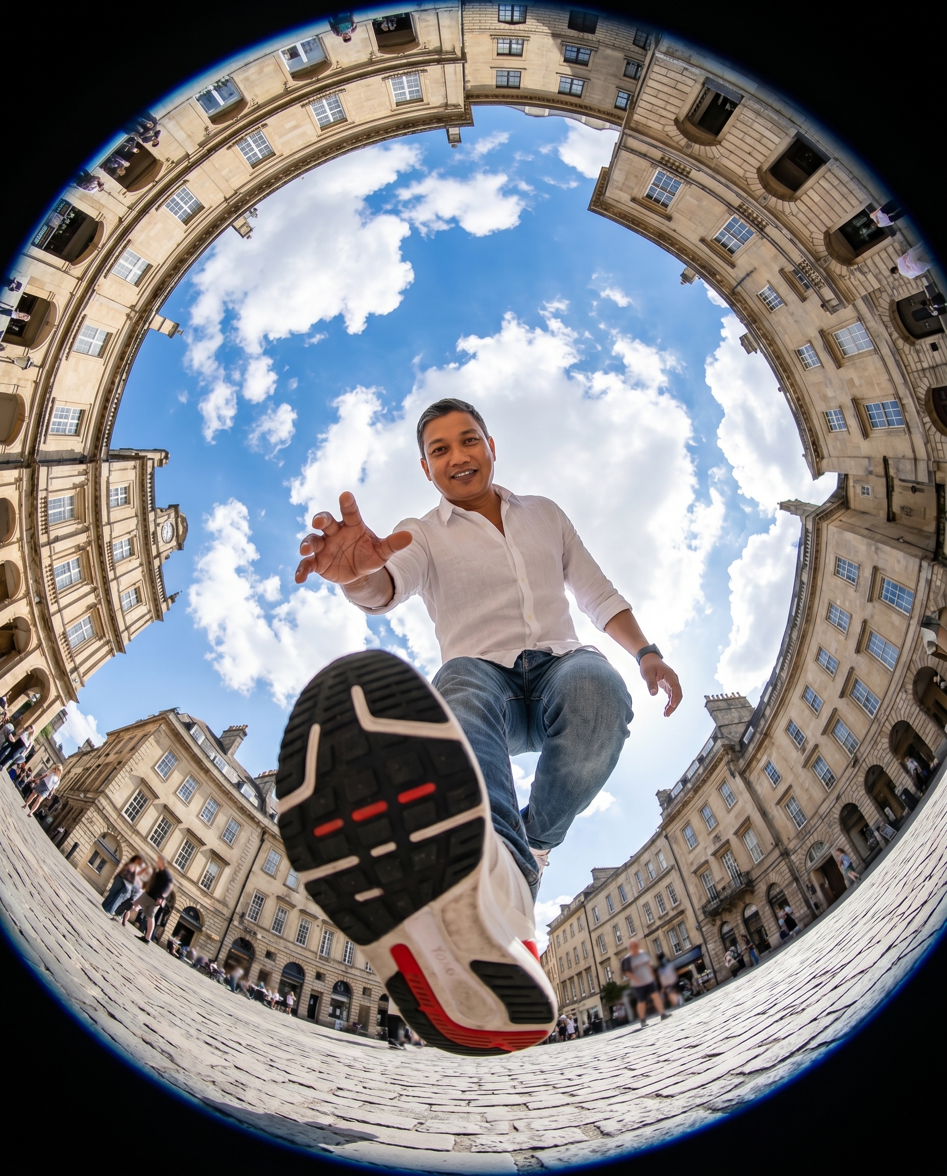 Original preview image for the prompt “Ultra-realistic action photography, extreme fisheye lens,...” — creator credit: user_c98c4dd7