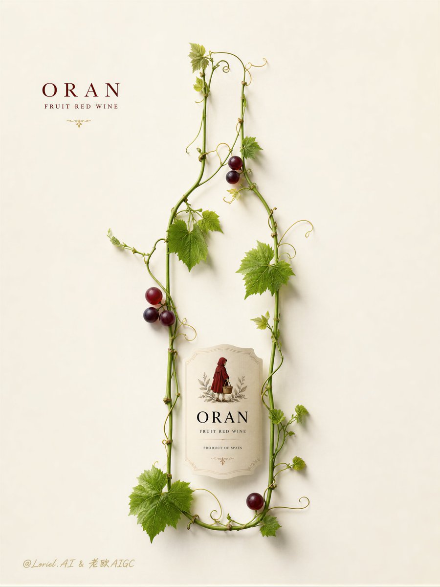 Original preview image for the prompt “Create an ultra-premium minimalist poster for Oran Spanis...” — creator credit: ou_zhen599