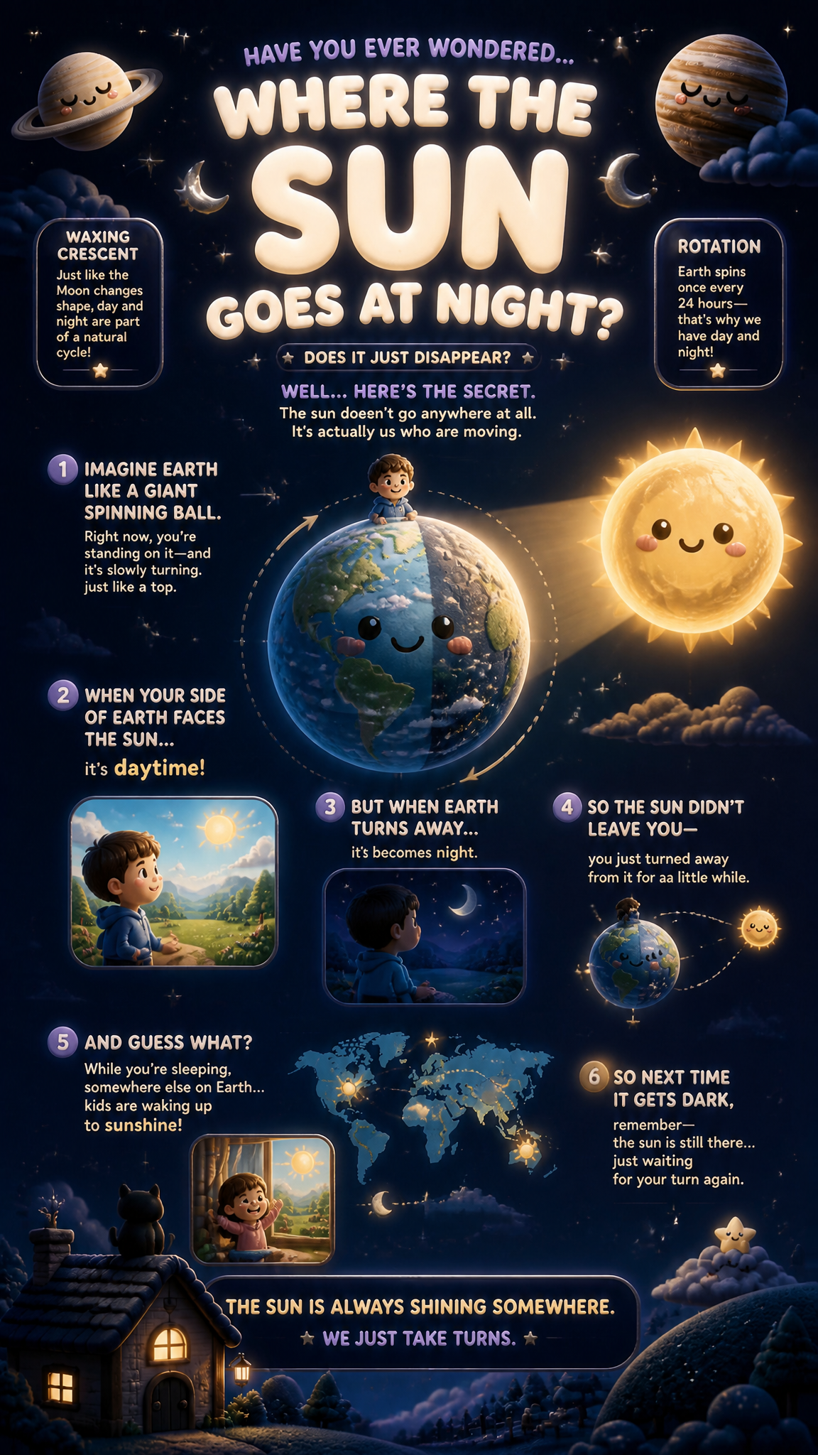 Original preview image for the prompt “Have you ever wondered… where the sun goes at night?” — creator credit: user_9e5fdb9c
