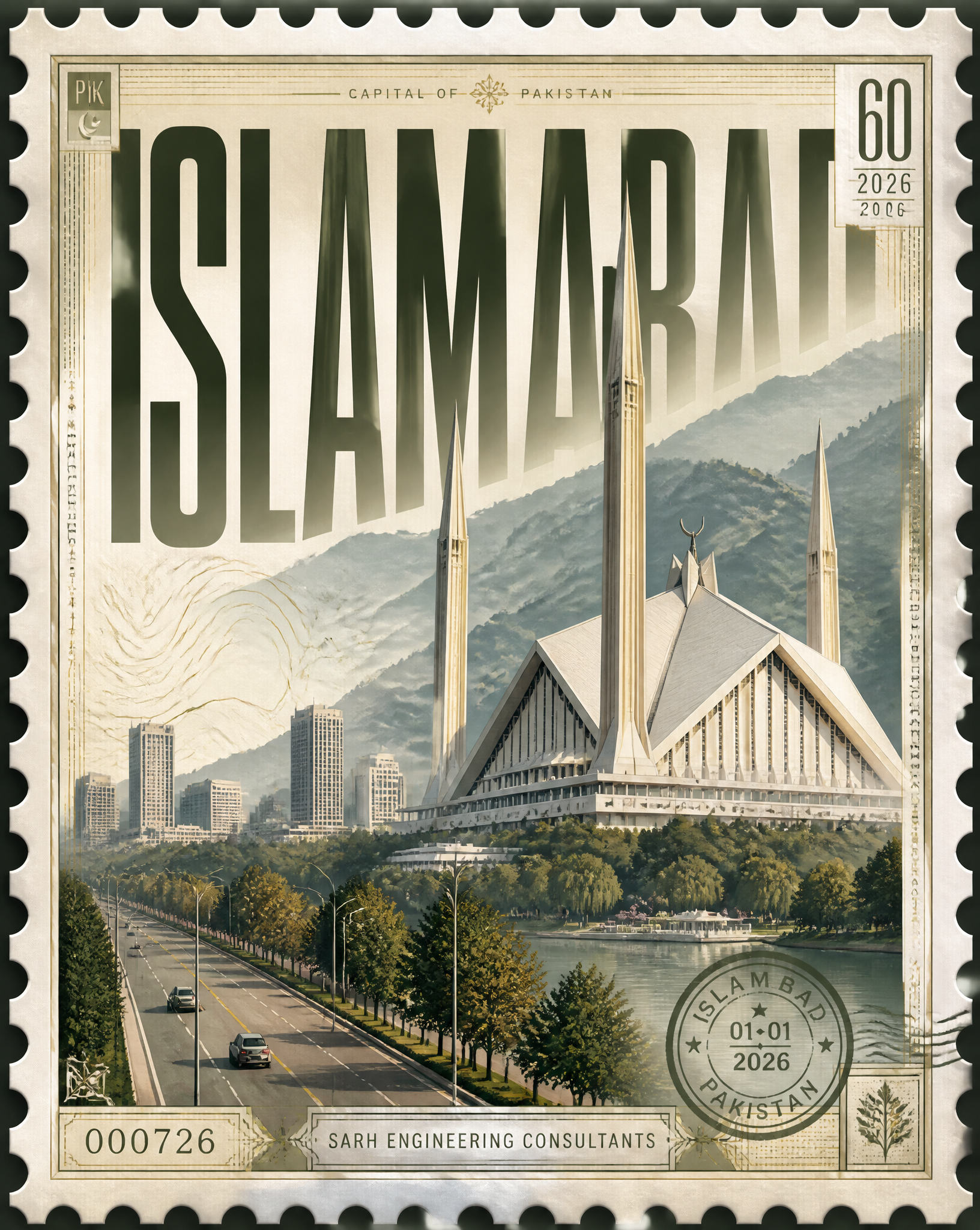 Original preview image for the prompt “Design a premium 4:5 collectible postal-stamp poster for ...” — creator credit: user_bbbe6804